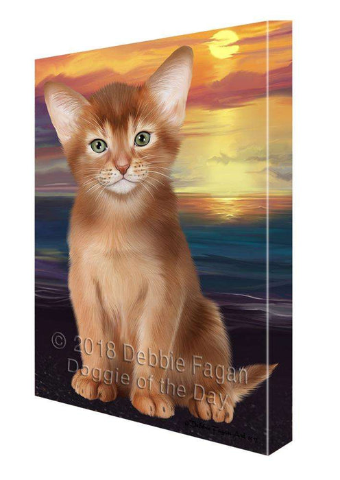 Abyssinian Cat Canvas Print Wall Art Décor CVS92699