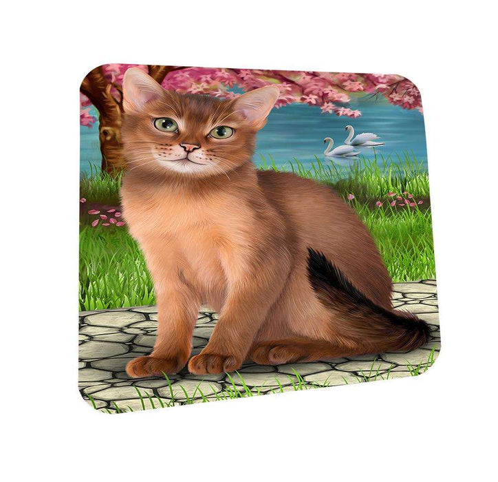Abyssinian Cat Coasters Set of 4 CST52705