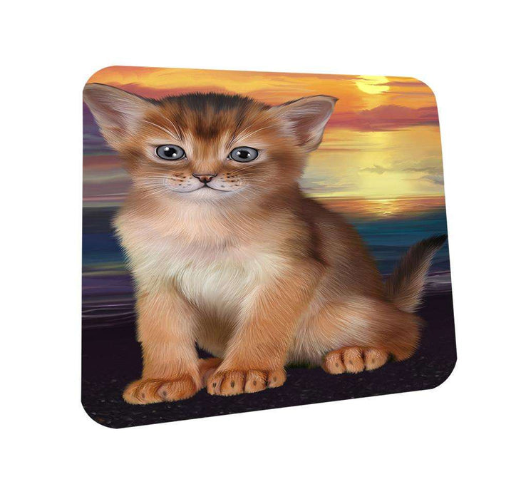 Abyssinian Cat Coasters Set of 4 CST52717