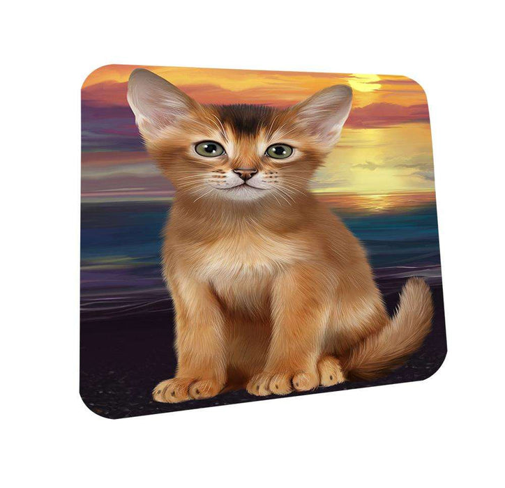 Abyssinian Cat Coasters Set of 4 CST52718