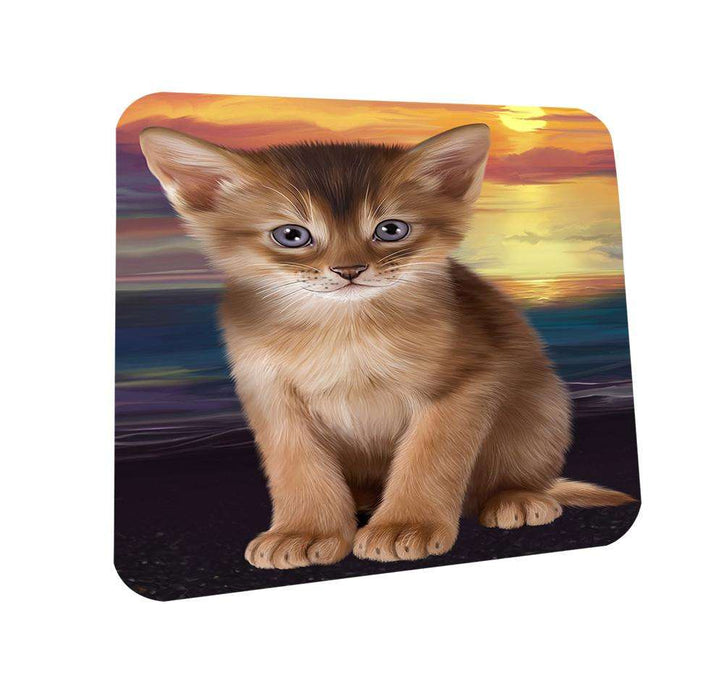 Abyssinian Cat Coasters Set of 4 CST52719