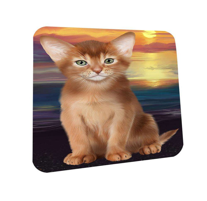 Abyssinian Cat Coasters Set of 4 CST52720