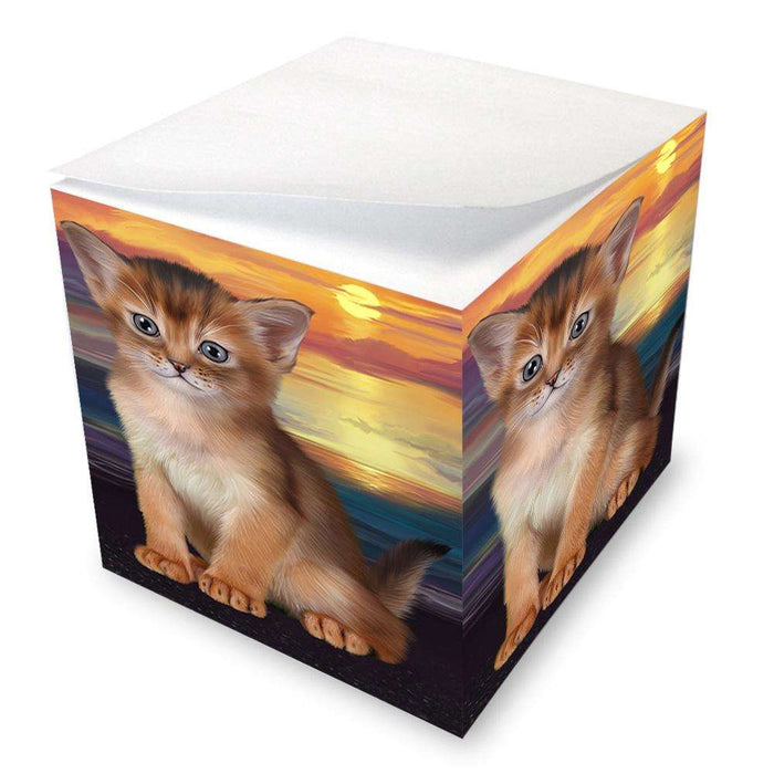 Abyssinian Cat Note Cube NOC52758