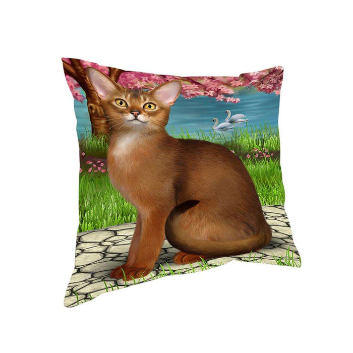 Abyssinian Cat Pillow PIL75580