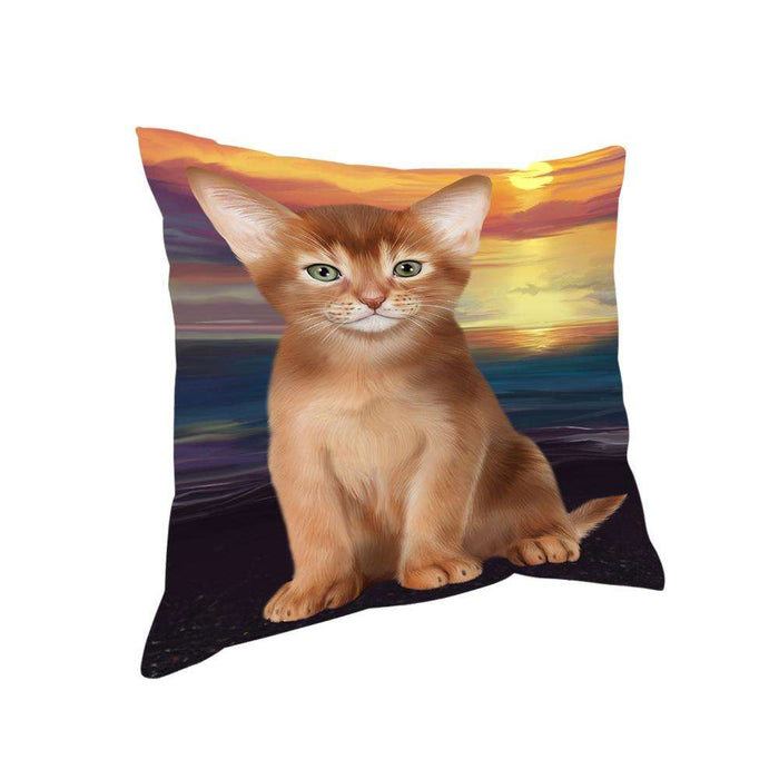 Abyssinian Cat Pillow PIL75596