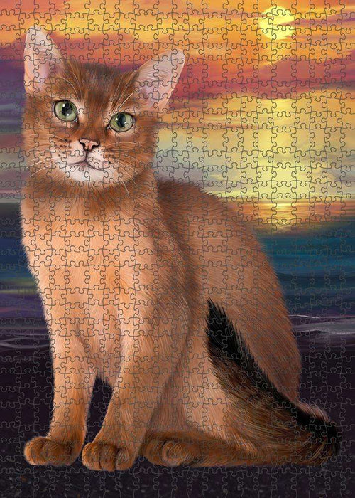 Abyssinian Cat Puzzle with Photo Tin PUZL62602