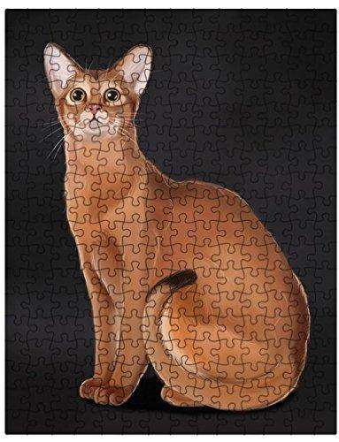 Abyssinian Cat Puzzle with Photo Tin