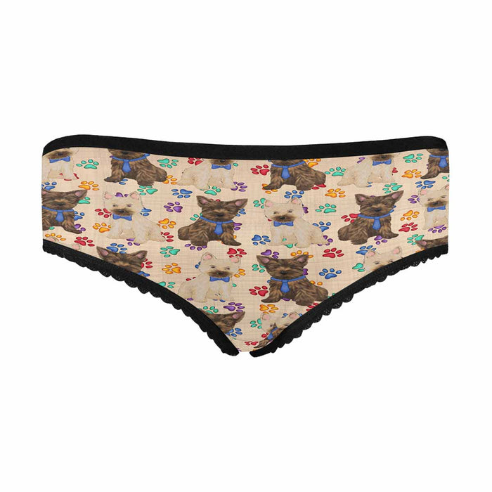 Cairn Terrier Dogs Blue  Women&#039;s All Over Print Classic Briefs