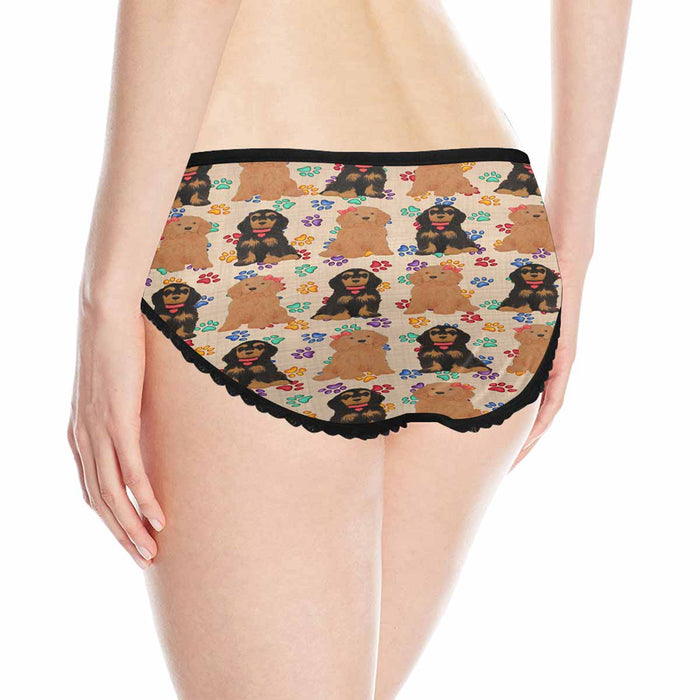 Cocker Spaniel Dogs Red  Women&#039;s All Over Print Classic Briefs