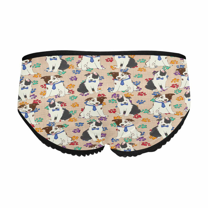 Border Collie Dogs Blue  Women&#039;s All Over Print Classic Briefs