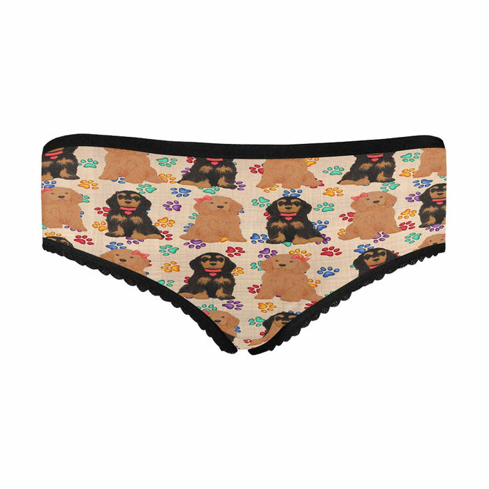 Cocker Spaniel Dogs Red  Women&#039;s All Over Print Classic Briefs