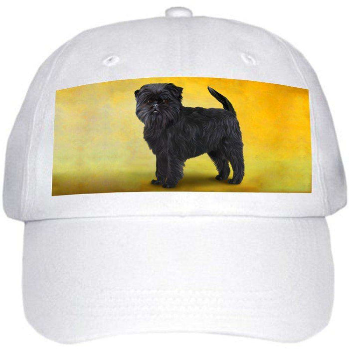 Affenpinscher Dog Ball Hat Cap Off White
