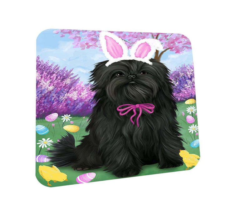 Affenpinscher Dog Easter Holiday Coasters Set of 4 CST48982