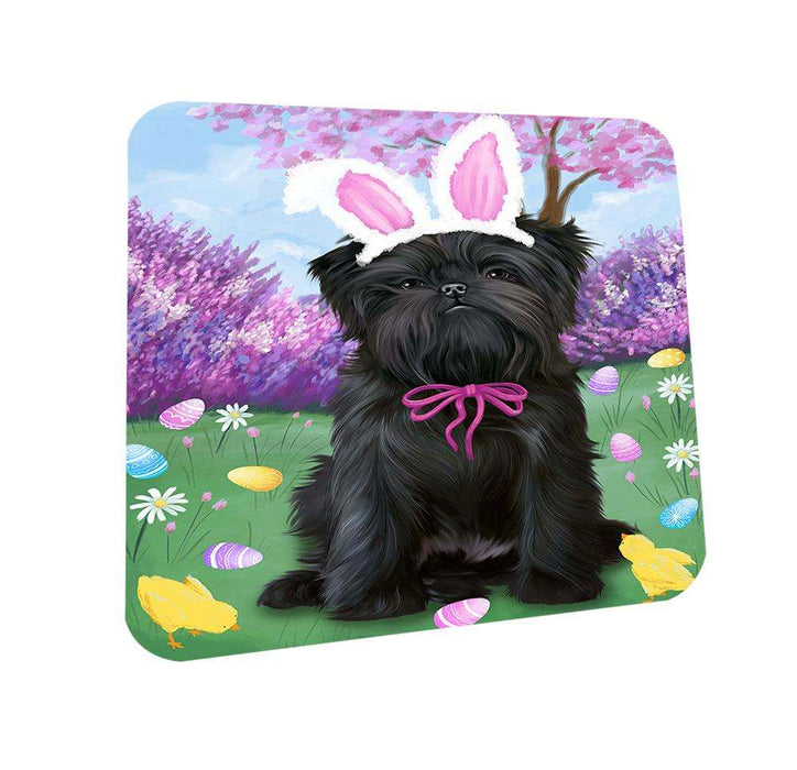 Affenpinscher Dog Easter Holiday Coasters Set of 4 CST48983