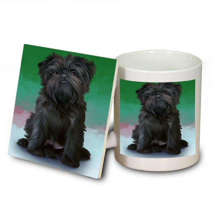 Affenpinscher Dog Mug and Coaster Set