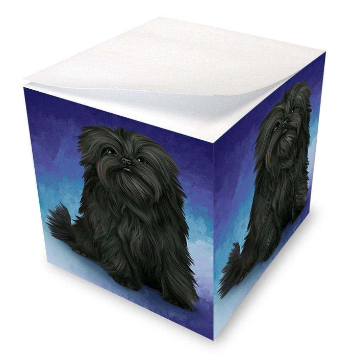 Affenpinscher Dog Note Cube