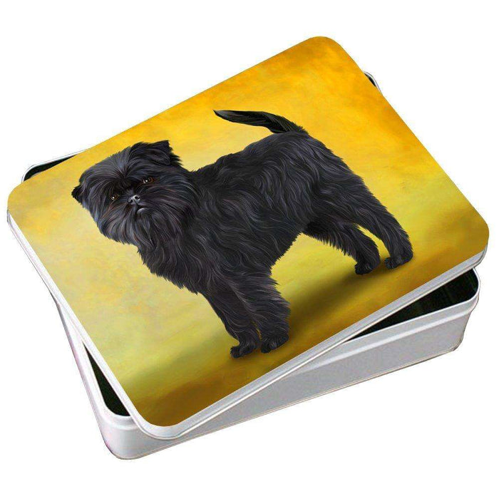 Affenpinscher Dog Photo Storage Tin