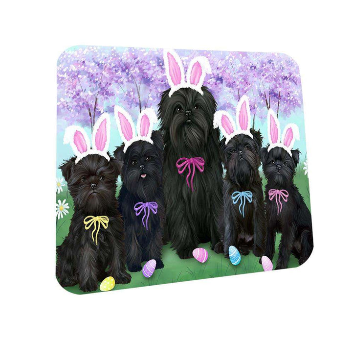 Affenpinschers Dog Easter Holiday Coasters Set of 4 CST49081