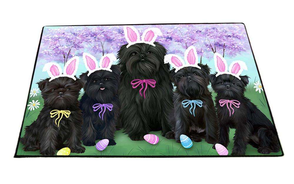 Affenpinschers Dog Easter Holiday Floormat FLMS49527