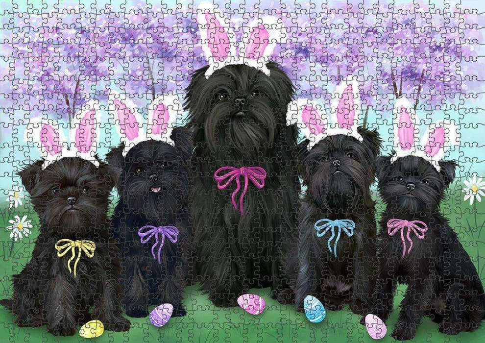 Affenpinschers Dog Easter Holiday Puzzle with Photo Tin PUZL49932