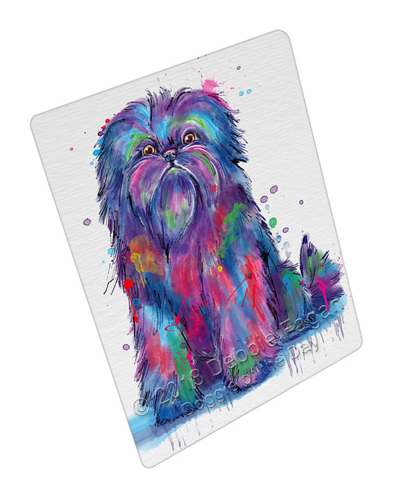 Watercolor Affenpinscher Dog Refrigerator / Dishwasher Magnet RMAG104796