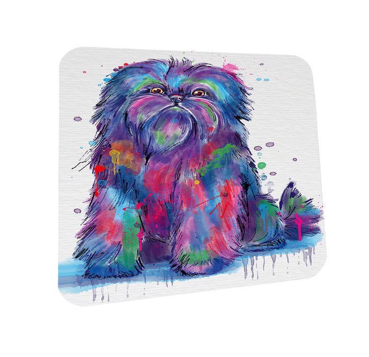 Watercolor Affenpinscher Dog Coasters Set of 4 CST57022