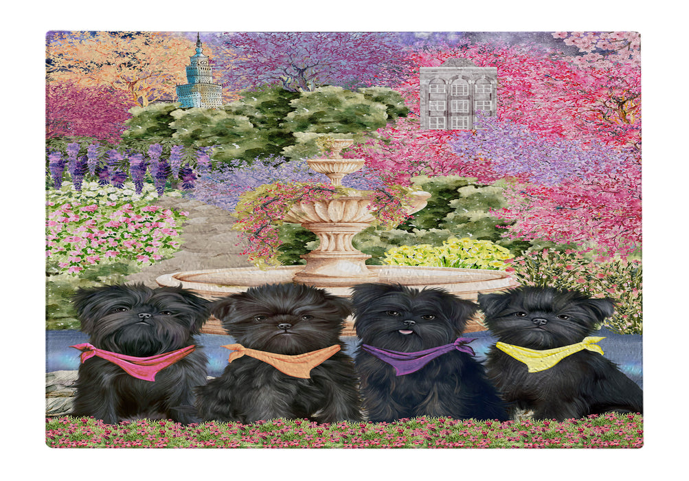 Affenpinscher Tempered Glass Cutting Board: Explore a Variety of Custom Designs, Personalized, Scratch and Stain Resistant Boards for Kitchen, Gift for Dog and Pet Lovers