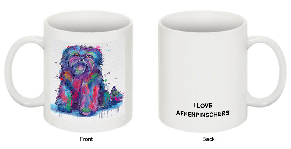 Watercolor Affenpinscher Dog Coffee Mug MUG52462