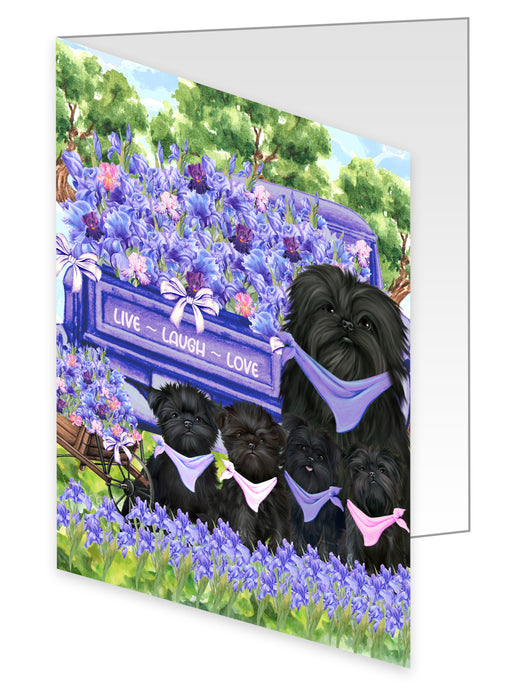Affenpinscher Greeting Cards & Note Cards: Invitation Card with Envelopes Multi Pack, Personalized, Explore a Variety of Designs, Custom, Dog Gift for Pet Lovers