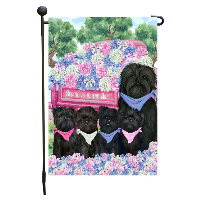 Affenpinscher Dogs Garden Flag: Explore a Variety of Personalized Designs, Double-Sided, Weather Resistant, Custom, Outdoor Garden Yard Decor for Dog and Pet Lovers