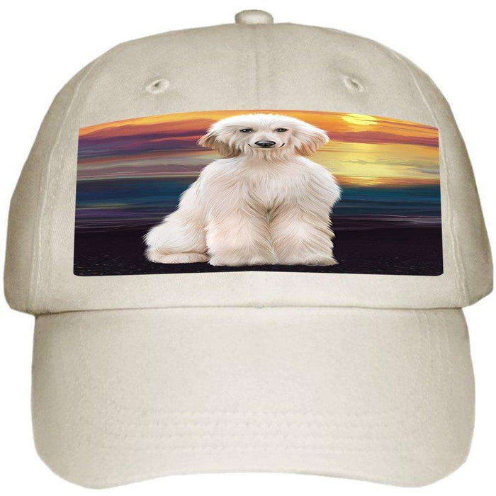 Afghan Hound Dog Ball Hat Cap HAT49110
