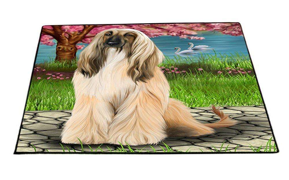 Afghan Hound Dog Floormat FLMS48981
