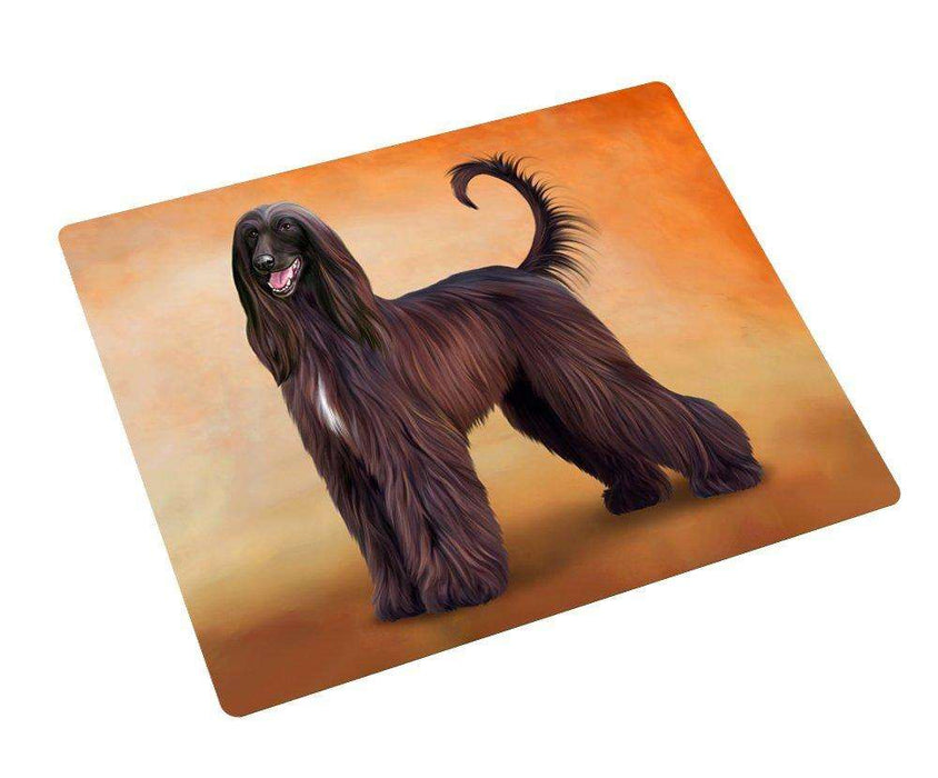 Afghan Hound Dog Large Refrigerator / Dishwasher Magnet 11.5" x 17.6"