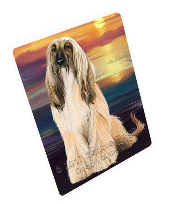 Afghan Hound Dog Large Refrigerator / Dishwasher RMAG50424