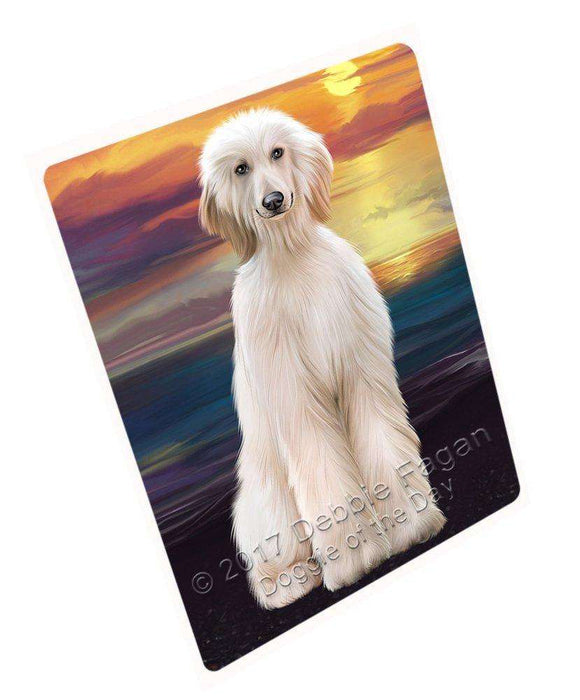 Afghan Hound Dog Large Refrigerator / Dishwasher RMAG50436