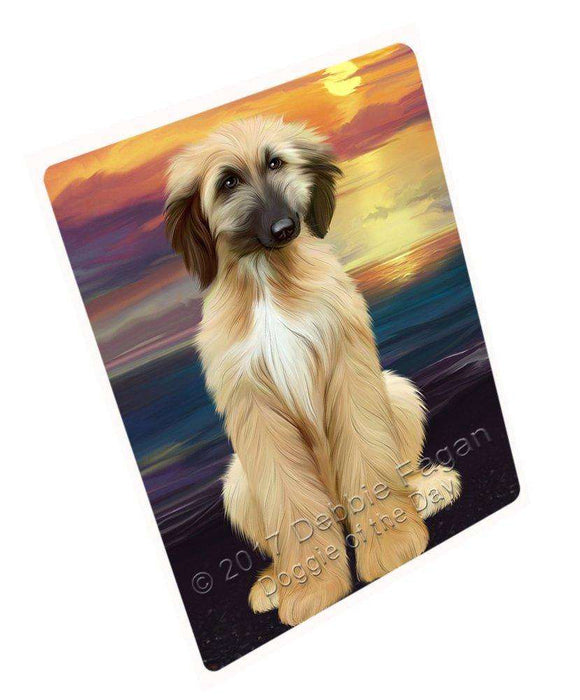 Afghan Hound Dog Large Refrigerator / Dishwasher RMAG50448