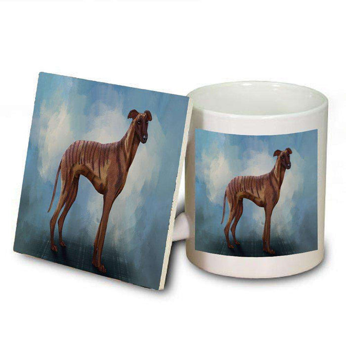 Africanis Dog Mug and Coaster Set