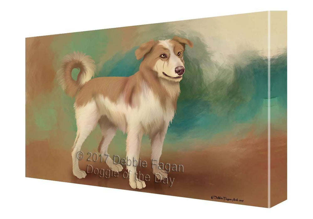 Aidi Atlas Mountain Dog Canvas Wall Art