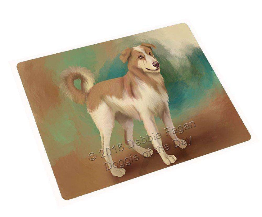 Aidi Atlas Mountain Dog Tempered Cutting Board