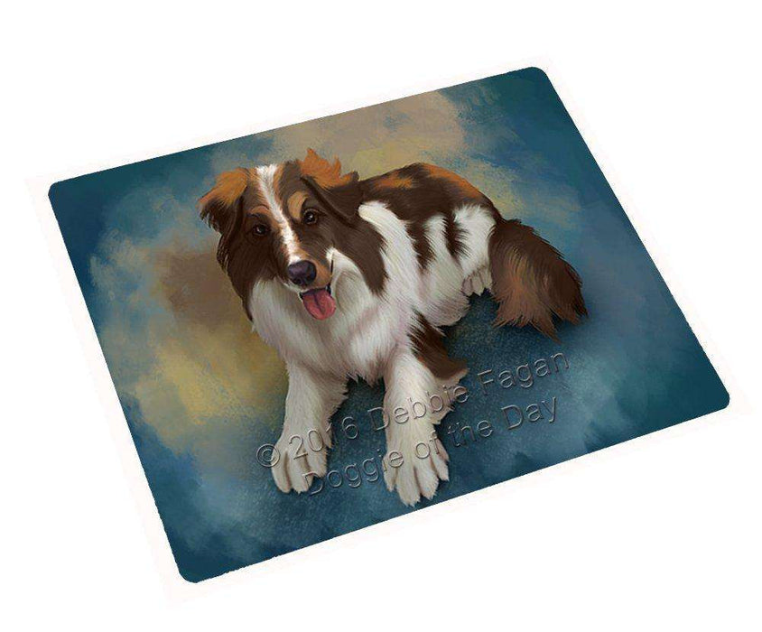 Aidi Dog Art Portrait Print Woven Throw Sherpa Plush Fleece Blanket