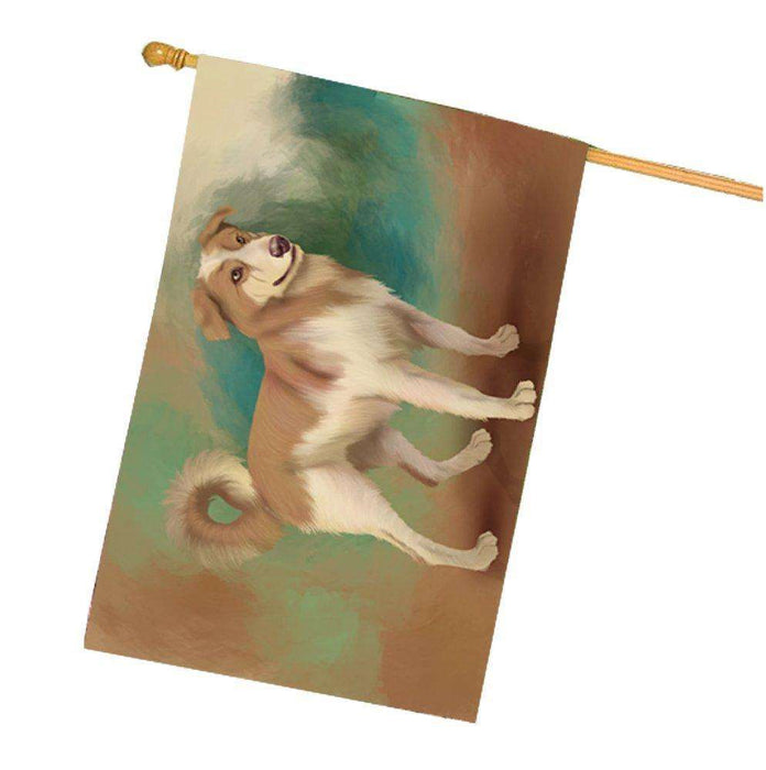 Aidi Dog House Flag