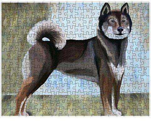 Aiku Shikoku Dog Puzzle with Photo Tin