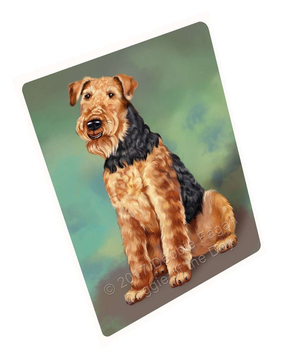 Airedale Dog Magnet Mini (3.5" x 2")