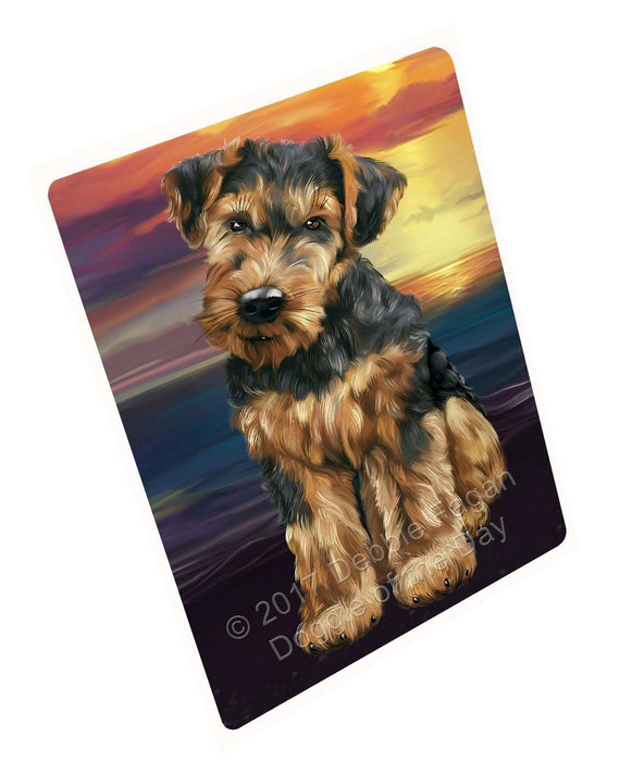 Airedale Dog Magnet Mini (3.5" x 2")