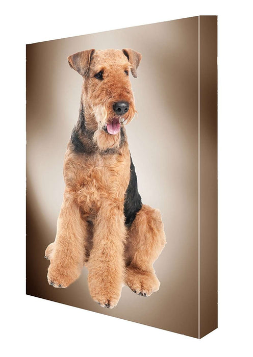 Airedale Terrier Canvas 18 x 24