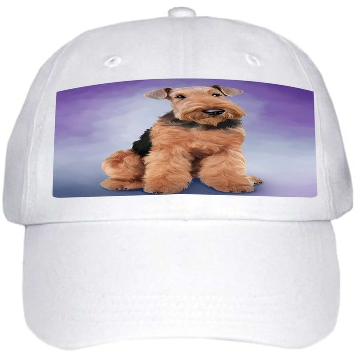 Airedale Terrier Dog Ball Hat Cap HAT48558