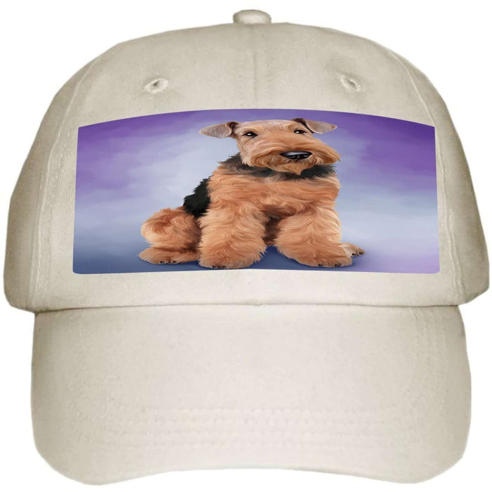 Airedale Terrier Dog Ball Hat Cap HAT48558