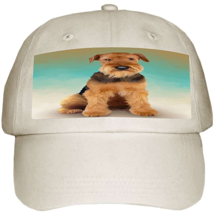 Airedale Terrier Dog Ball Hat Cap HAT48561