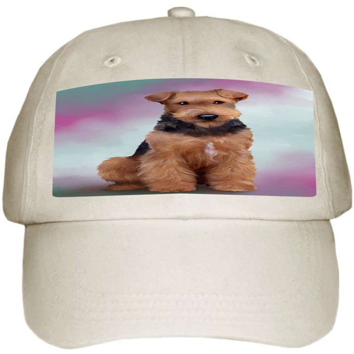 Airedale Terrier Dog Ball Hat Cap HAT48564