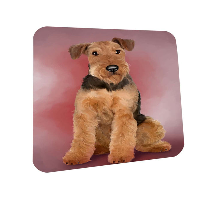 Airedale Terrier Dog Coasters Set of 4 CST48233